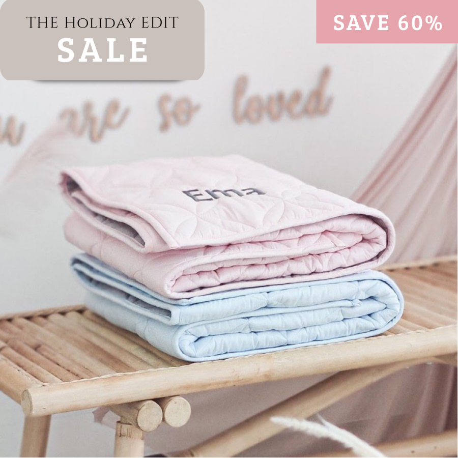 Signature Quilt - Petal Pink (Discount applied at checkout)